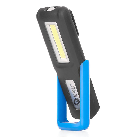 Luce da lavoro LED COB, magnetica ricaricabile, lampada per officina, casa, 3w 1200mah