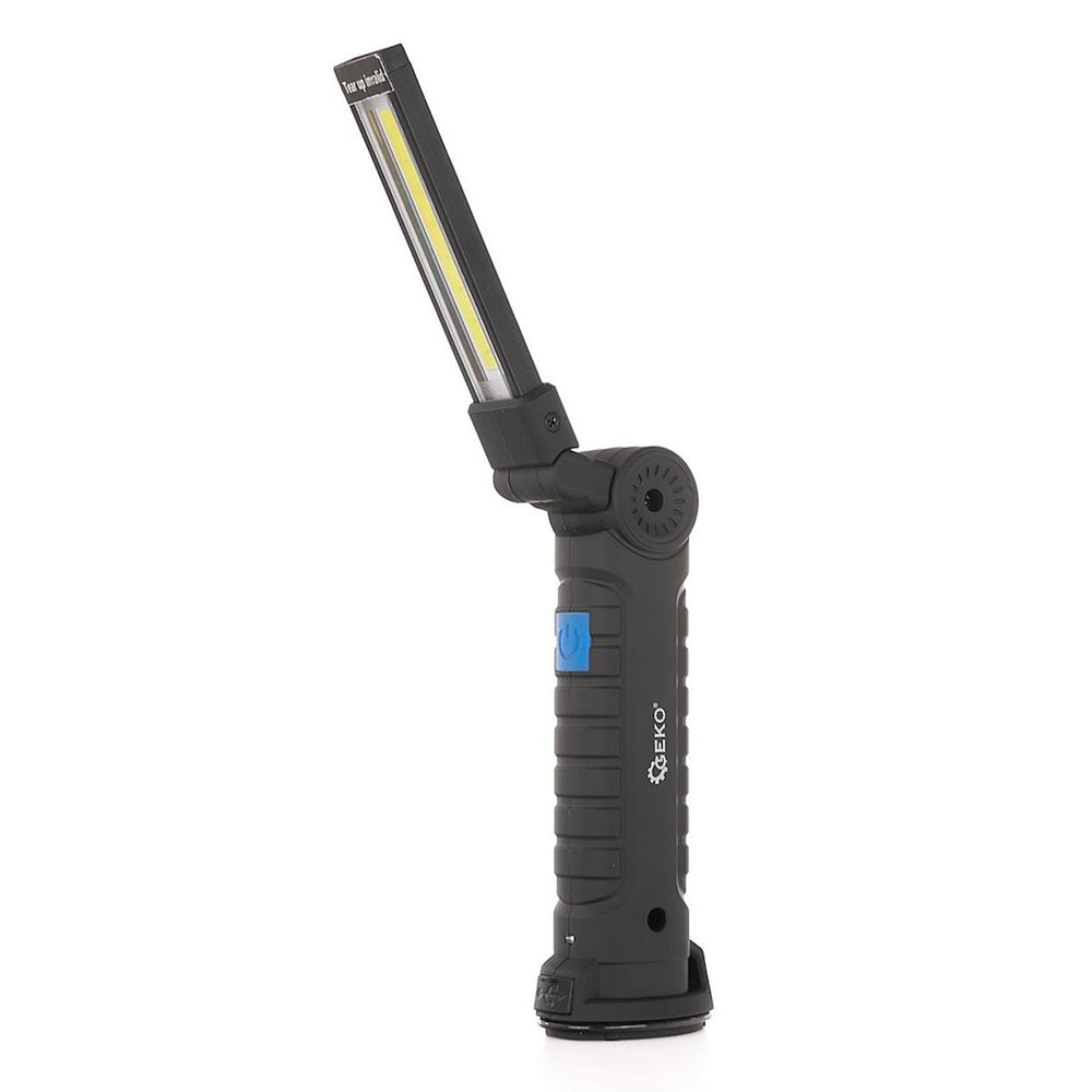 Luce LED COB, magnetica ricaricabile, pieghevole, lampada per officina, casa, 3w 1200mah
