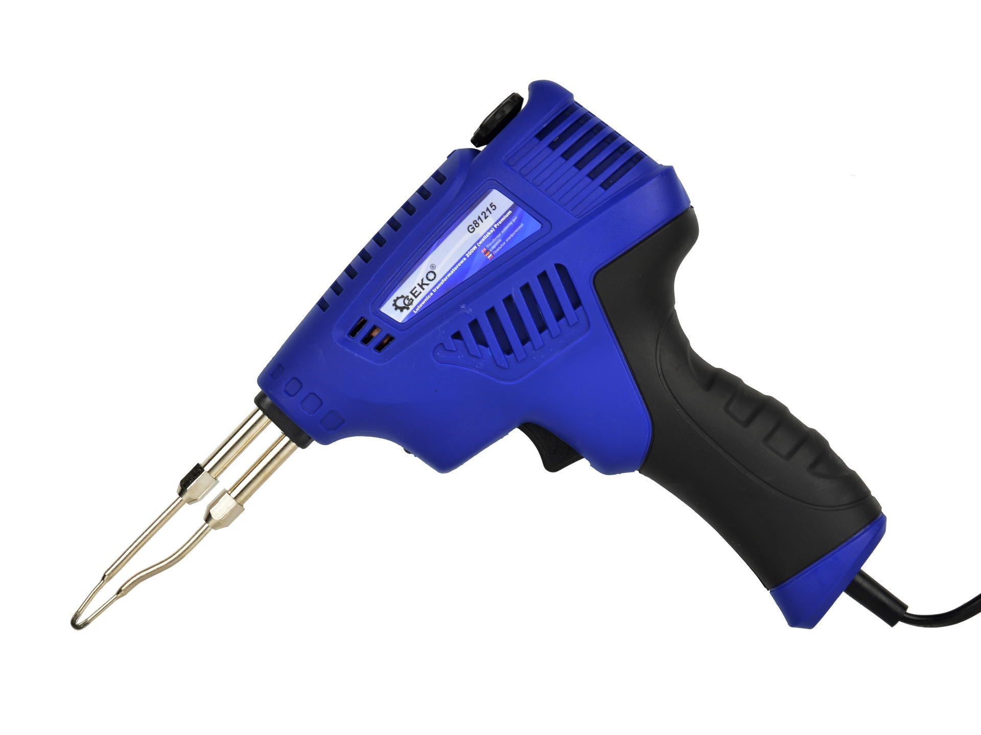 Pistola elettrica per saldare 200w, pistola multifunzione con regolazione della temperatura, LED integrato, per saldatura elettronica Geko