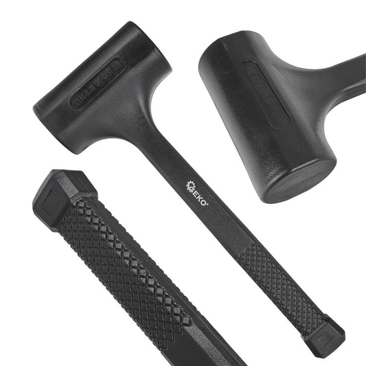 Martello in gomma professionale per campeggio e piastrelle antivibrazioni e antimacchie, attrezzi piastrellista, 60 mm 1350 g