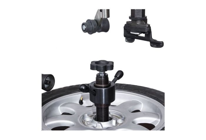 Smontagomme automatico professionale 28'' con sollevatore ruota e braccio ausiliario Run Flat