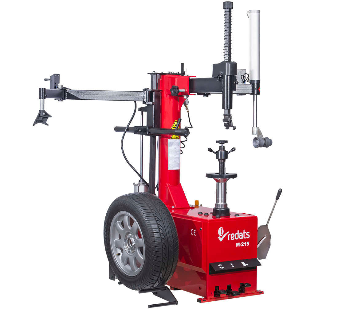 Smontagomme automatico professionale 28'' con sollevatore ruota e braccio ausiliario Run Flat