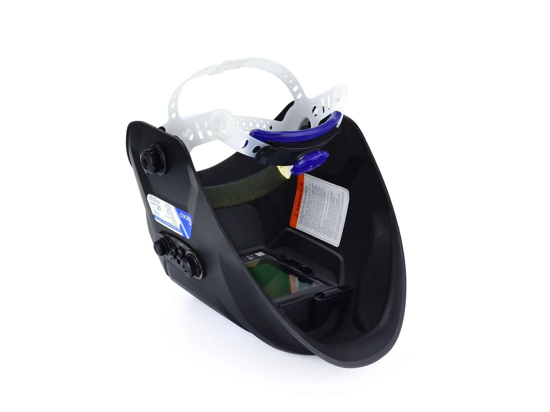 Casco per saldatore anti-cook per saldatura con oscuramento solare automatico, maschera saldatura, Geko