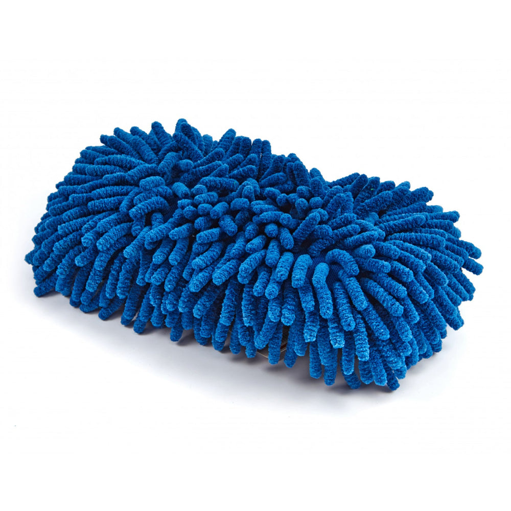 Microfibra copri spazzola, guanto in microfibra per lavaggio dell' auto, blu, spugna accessori 22 x 11 x 7 cm