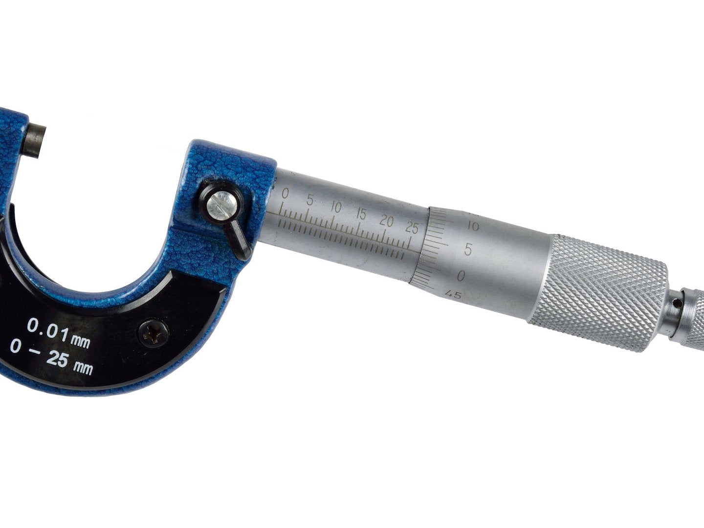 Micrometro esterno metrico ad alta precisione per ingegneria metallurgica e meccanica automobilistica, strumento di misura, per esterni risoluzione 0-25mm, 0-01 mm, Geko