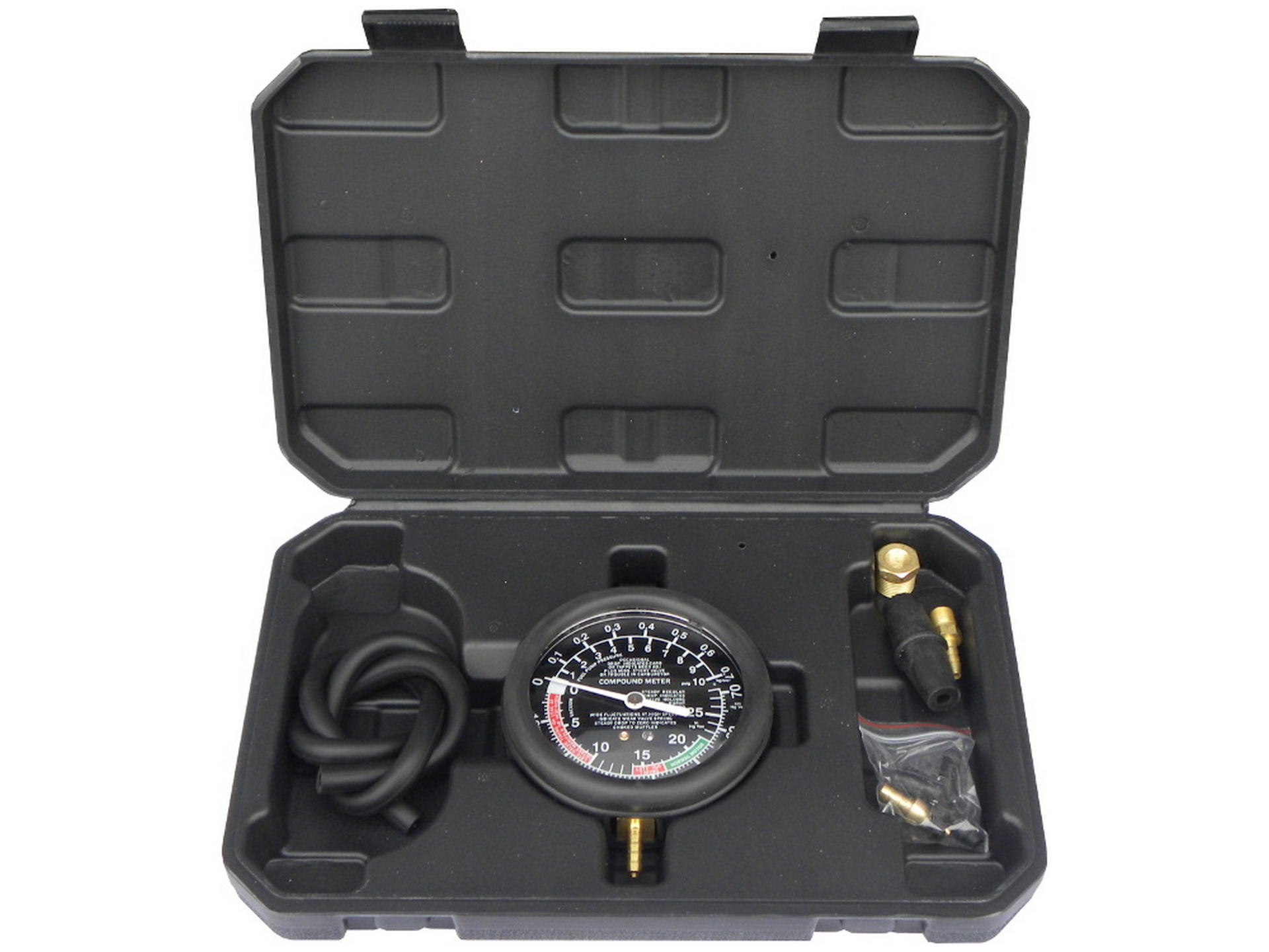 Tester pompa benzina, manometro carburatore pressione vuoto carburante auto, manometri compressione per motori benzina da 1 bar (30 mHg) fino a 0,7 bar (10 psi) per auto e moto