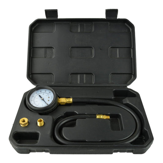 Kit tester pressione olio motore universale, set strumenti per la pressione dell'olio, 3 pezzi