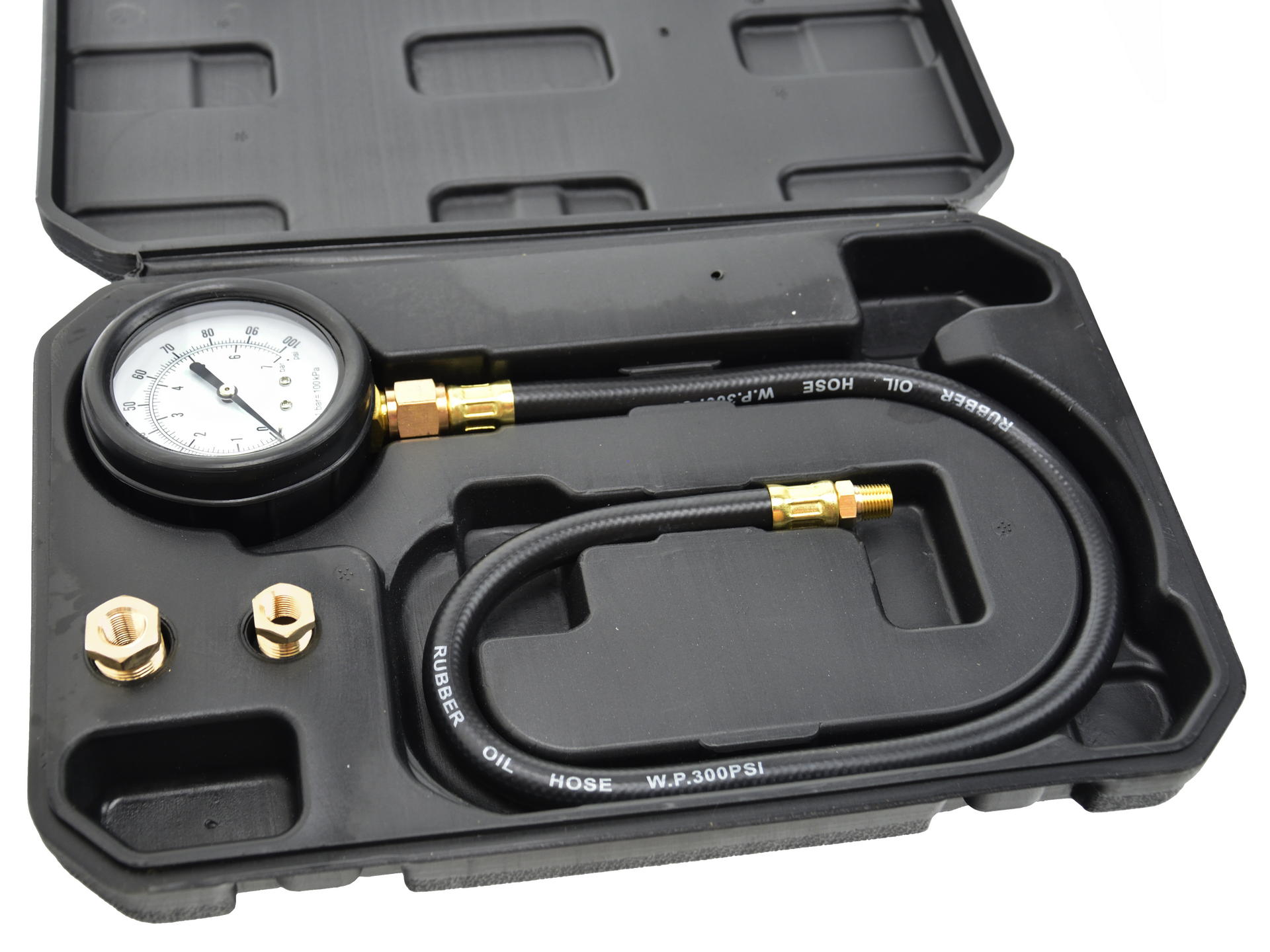 Kit tester pressione olio motore universale, tester per la pressione dell'olio, 3 pezzi