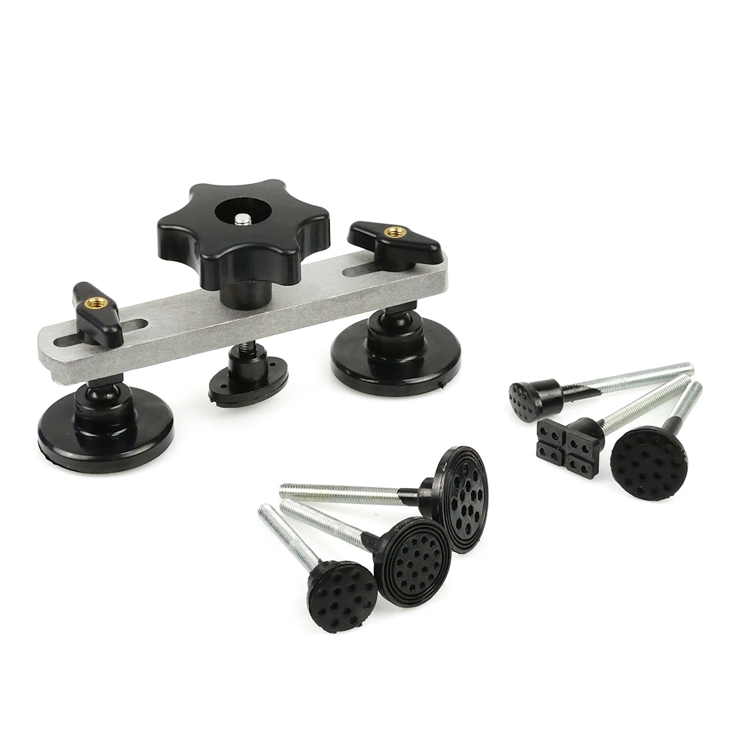 Riparazione di ammaccature auto kit, set riparazione ammaccature strumento per la rimozione ammaccature utilizzato per riparare ammaccature sulla superficie di automobili porte e frigoriferi, Geko