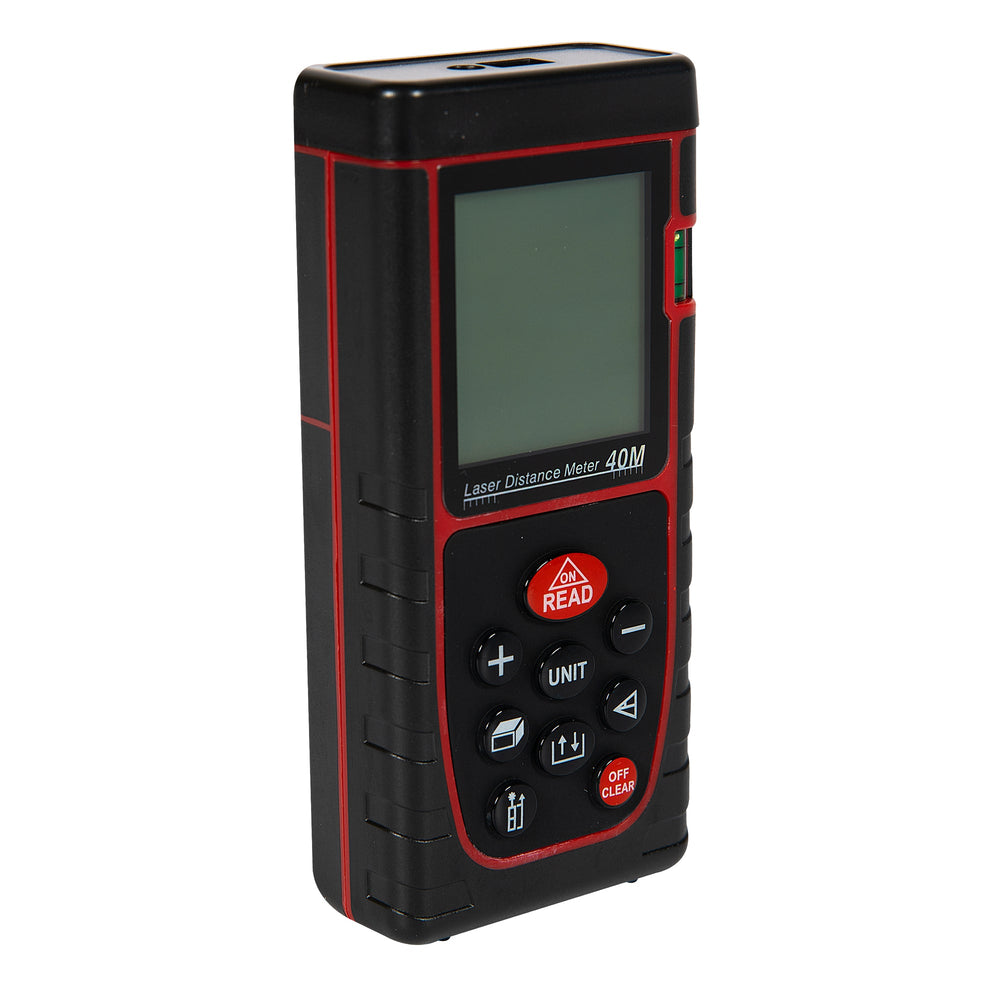Misuratore distanza laser, distanziometro, misura lunghezza, volume, area, altezza 0-40 m, OQ-40 Almaz