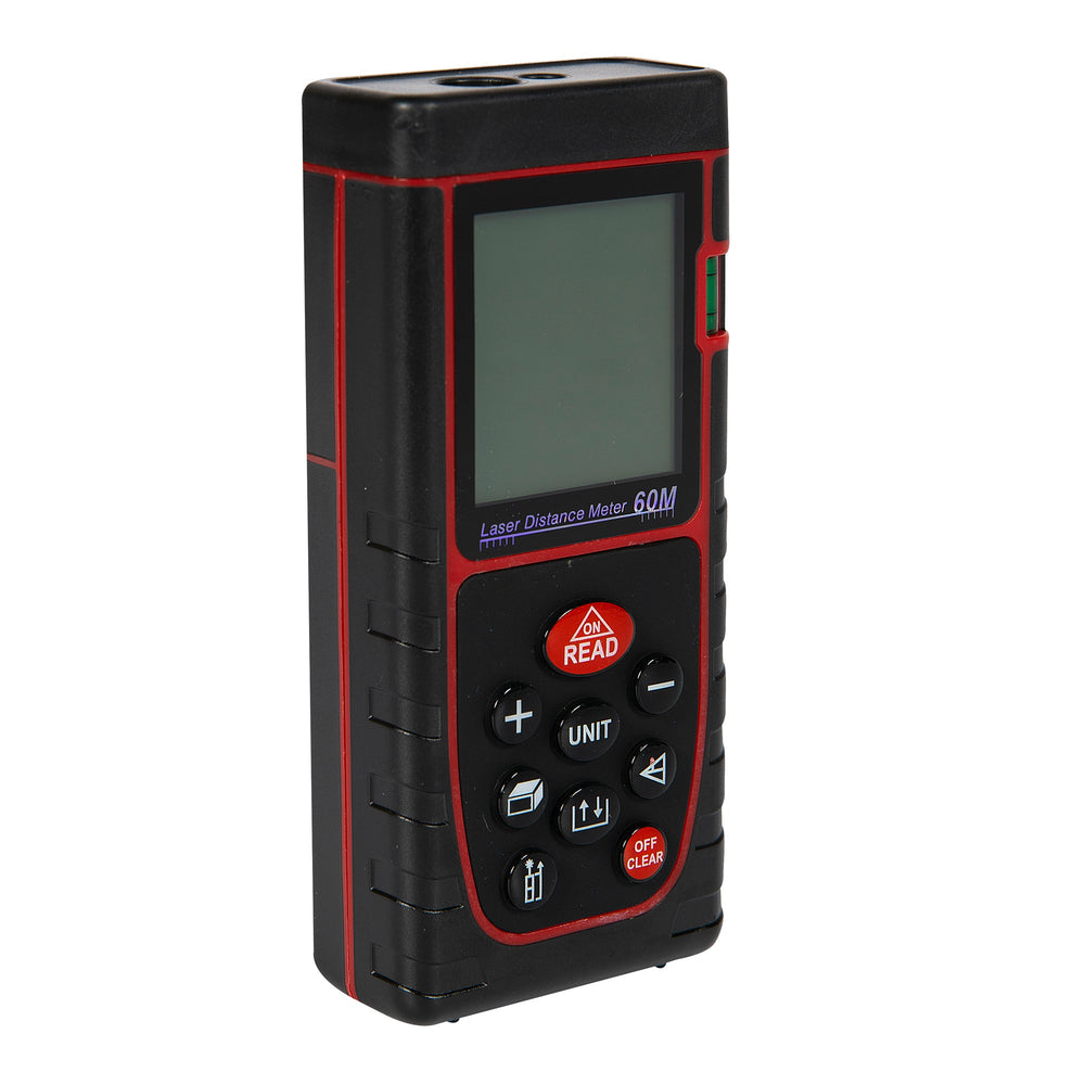 Misuratore distanza laser, distanziometro, misura lunghezza, volume, area, altezza 0-60 m, OQ-60 Almaz