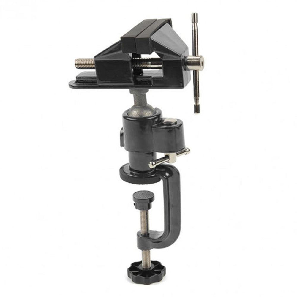 Morsa di precisione da banco multifunzione con base girevole 360 gradi, per uso domestico,commerciale ,garage,officina, 70 mm, Hbm Machines Olanda