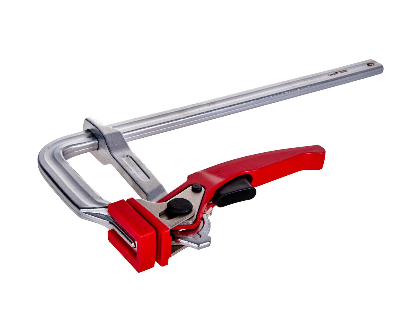 Morsetto da falegname tipo F con cricchetto 300 × 120 mm