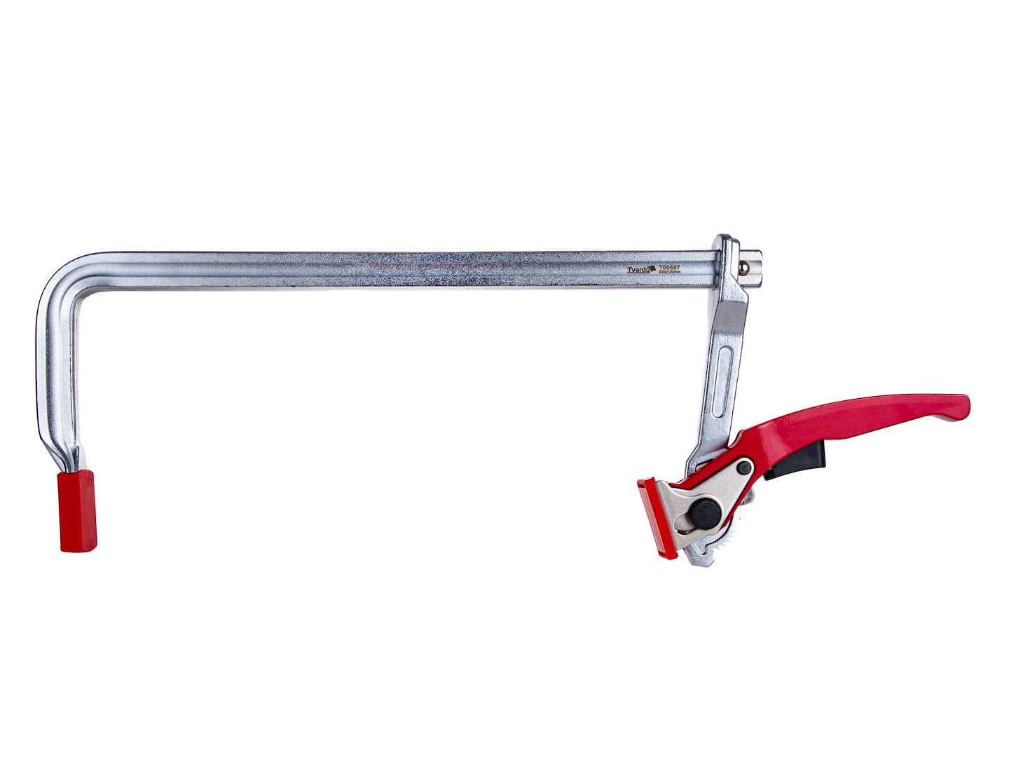 Morsetto da falegname tipo F con cricchetto 300 × 120 mm
