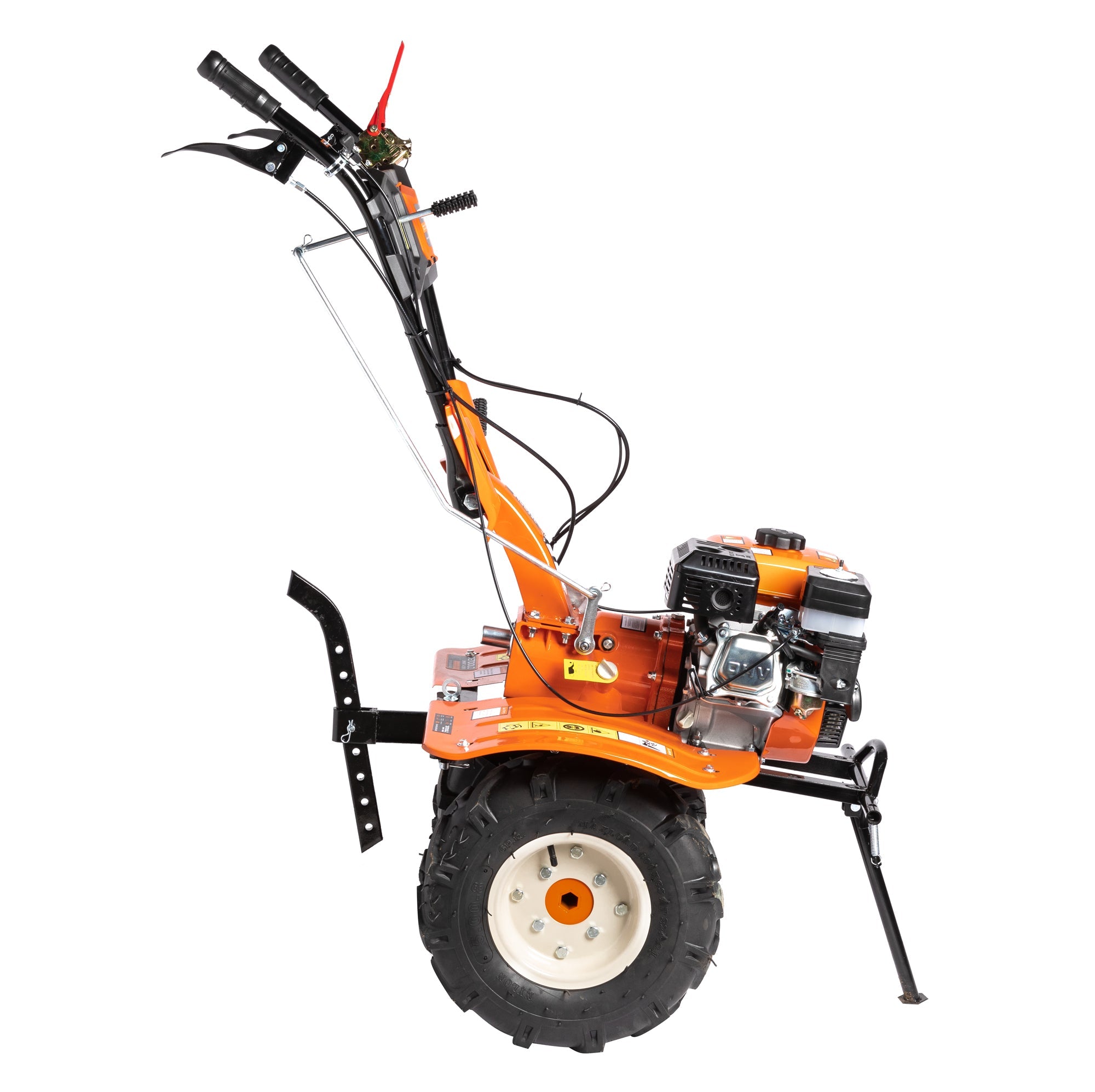 Motocoltivatore da 8, 5 CV - motore a scoppio a benzina 212 cc 4 tempi, 2+1 velocità, motozappa, Detoolz