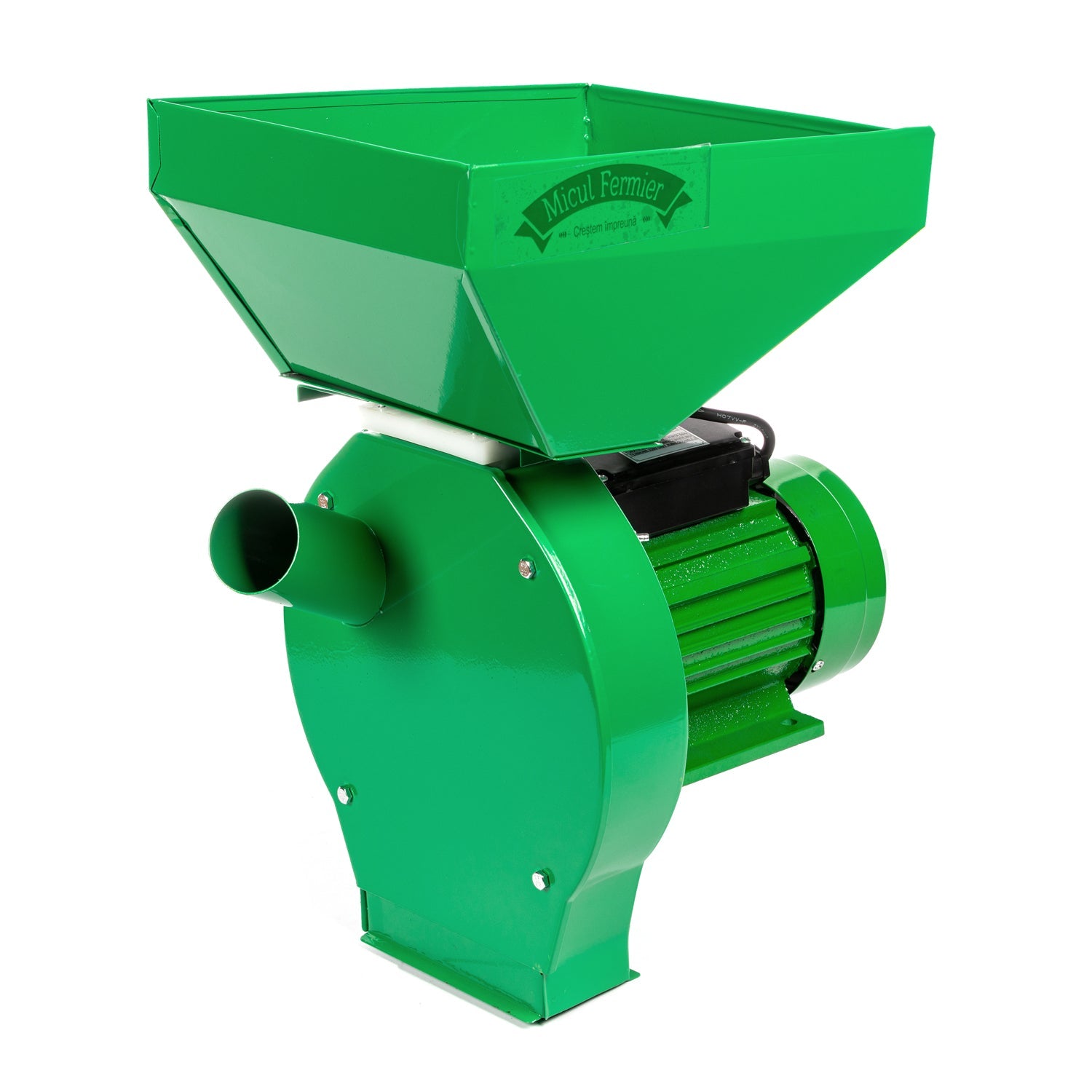 Mulino elettrico per cereali con motore da 2.5KW, portata 200 kg/h, quattro setacci e base, frantumatore, modello 3