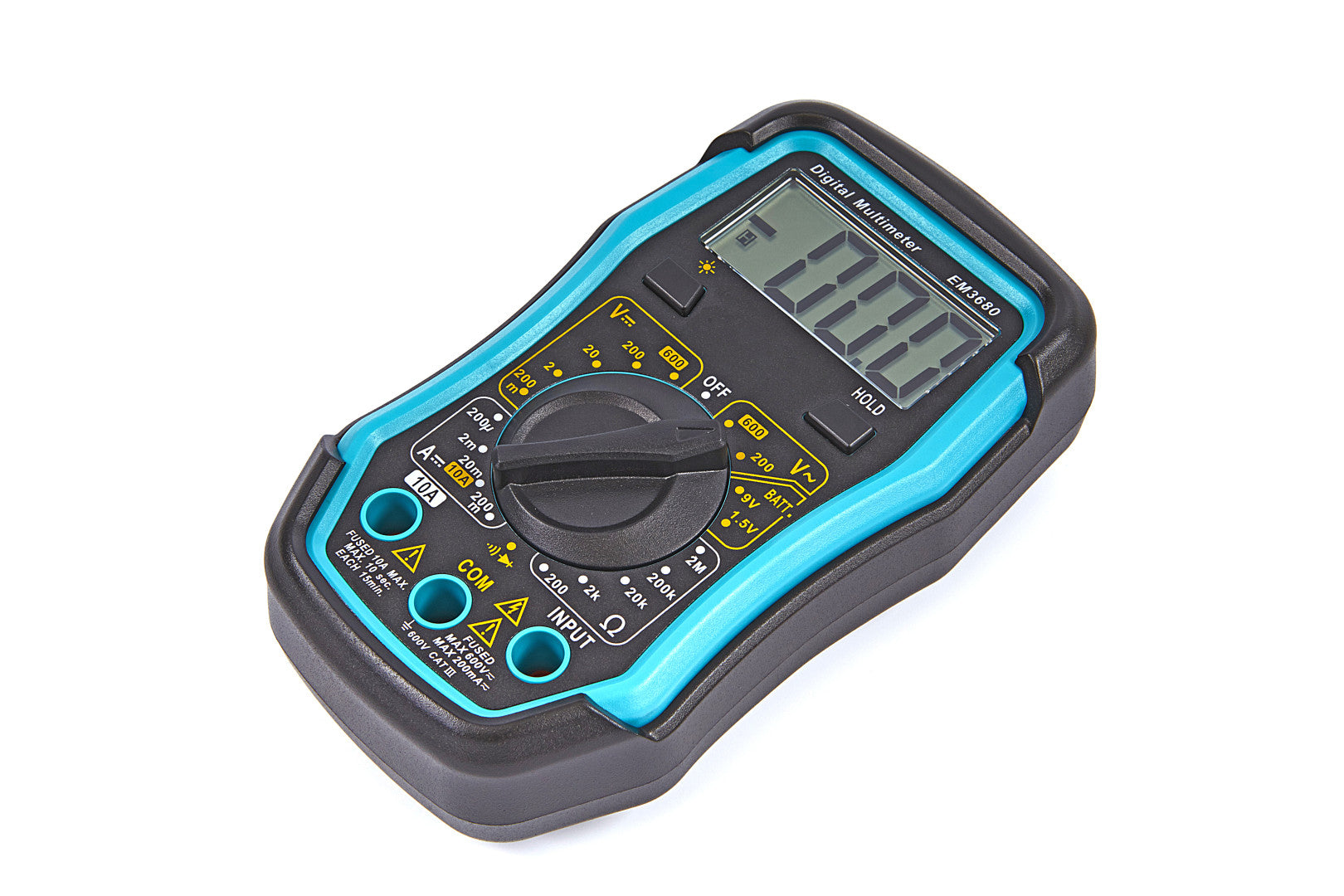 Multimetro digitale, tester portatile, conta tensione ca cc/corrente Hbm