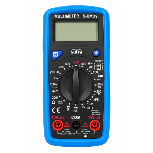 Multimetro digitale Satra  AC 200-750V DC 200mV-200mA 200uA-200mA