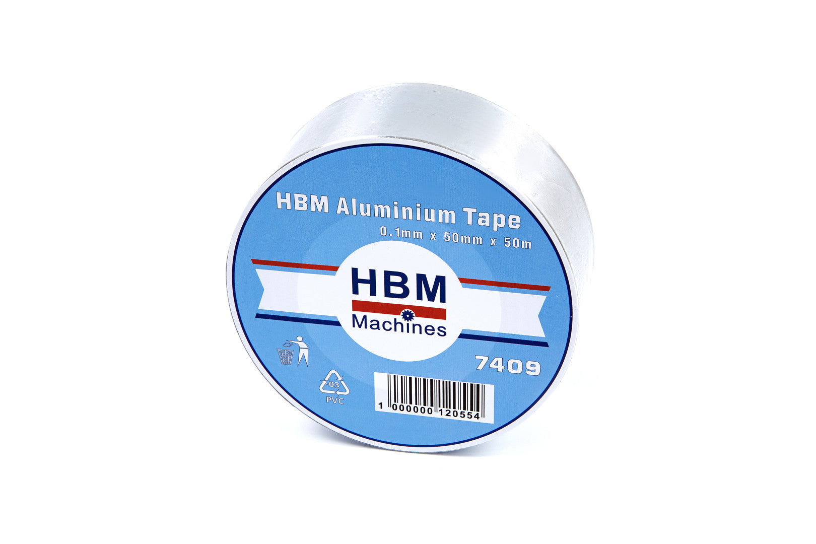 Nastro adesivo ultra resistente e impermeabile, 50mm x 50m nero