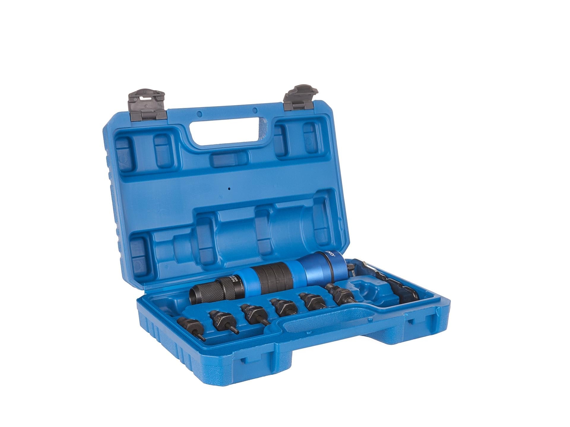 Adattatore per pistola rivettatrice per rivetti ciechi M3–M10 per avvitatori e trapani a batteria