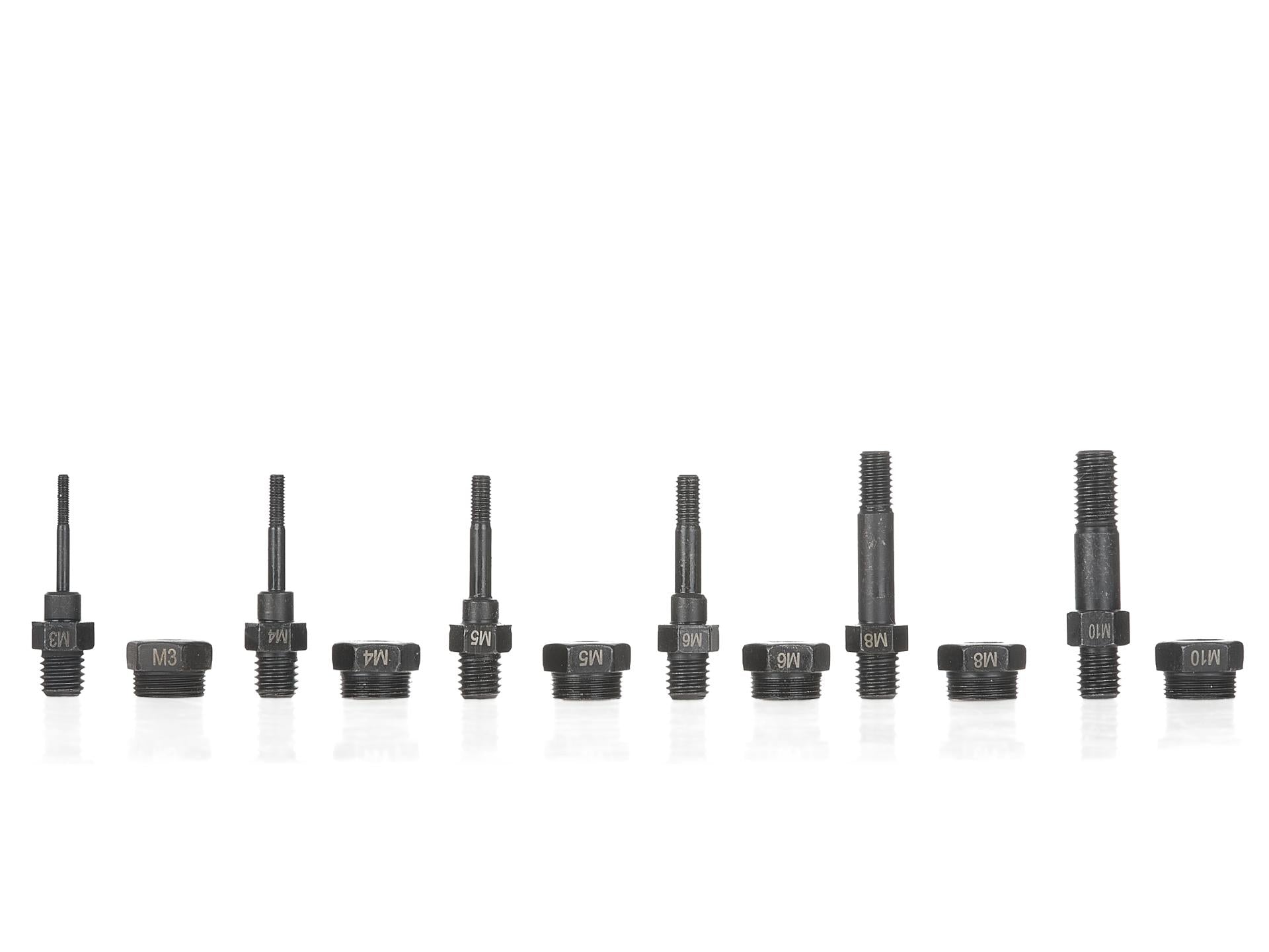 Adattatore per pistola rivettatrice per rivetti ciechi M3–M10 per avvitatori e trapani a batteria