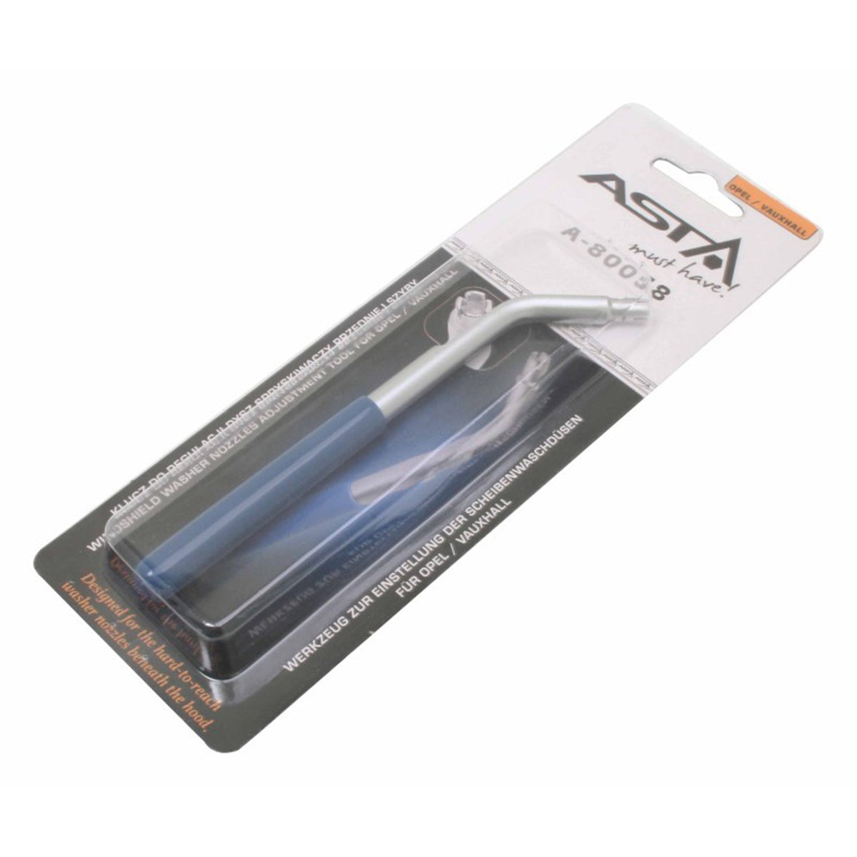 Strumento di regolazione per ugelli lavavetri Opel / Vauxhall