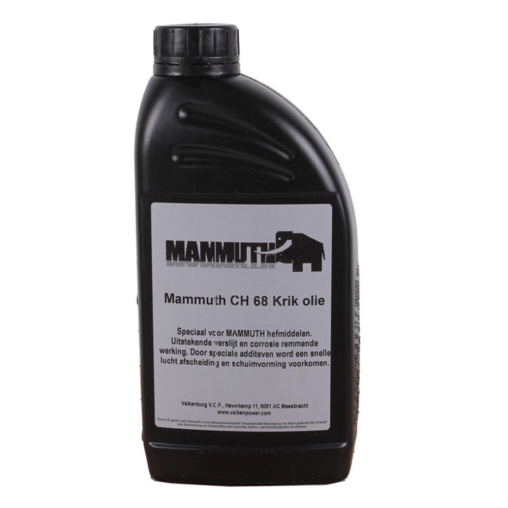 Olio idraulico lubrificante impianti idraulici 1 litro Mammuth