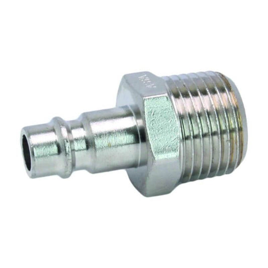 Raccordo a innesto con filetto maschio ,3/8'' ,per aria compressa