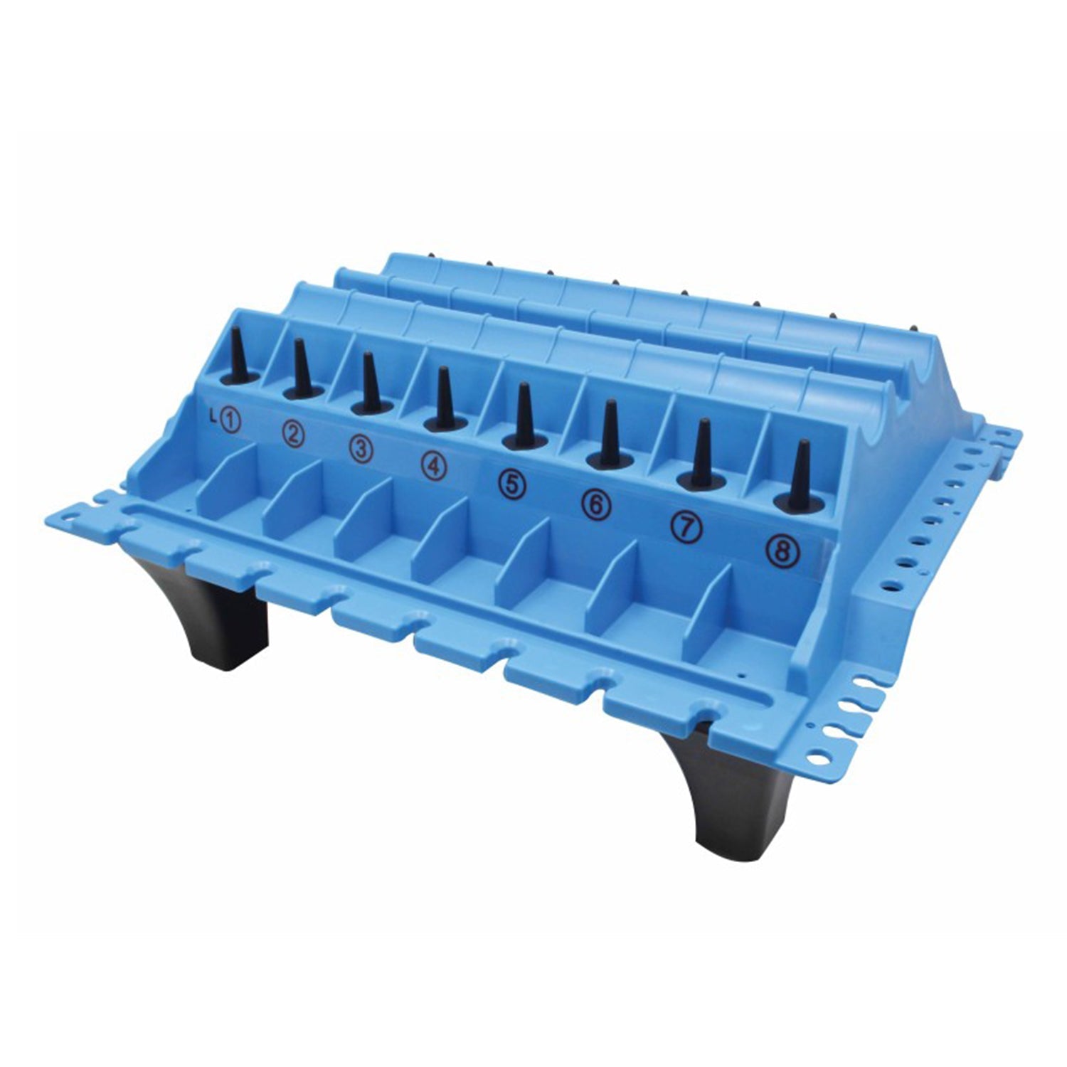 Organizzatore speciale per le parti della testata, supporto per riparazione testa del cilindro, organizzatore di vassoi per la rimozione delle testine, Satra