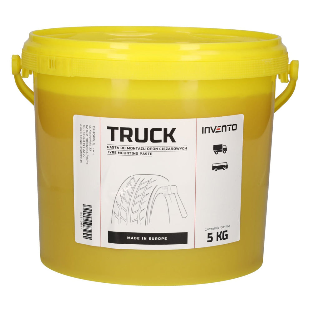 Pasta per il montaggio pneumatici camion, secchio da 5 kg, Invento