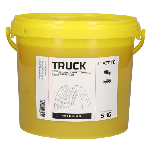 Pasta per il montaggio pneumatici camion, secchio da 5 kg, Invento