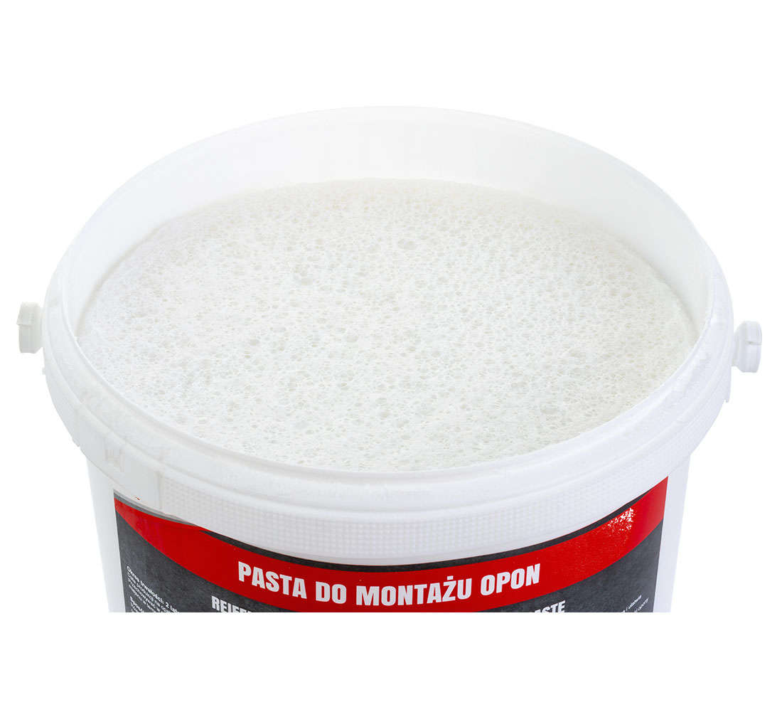 Pasta per il montaggio pneumatici, cera, lubrificante, bianca 5kg