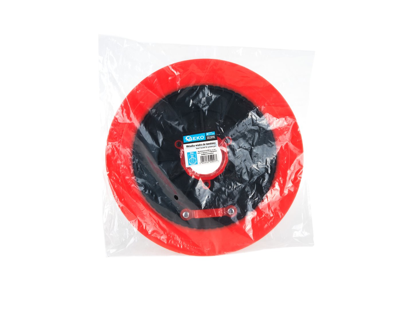 Piastra di aspirazione del grasso, ventosa per olio, per pistola grasso universale, 29 x 6 cm Geko