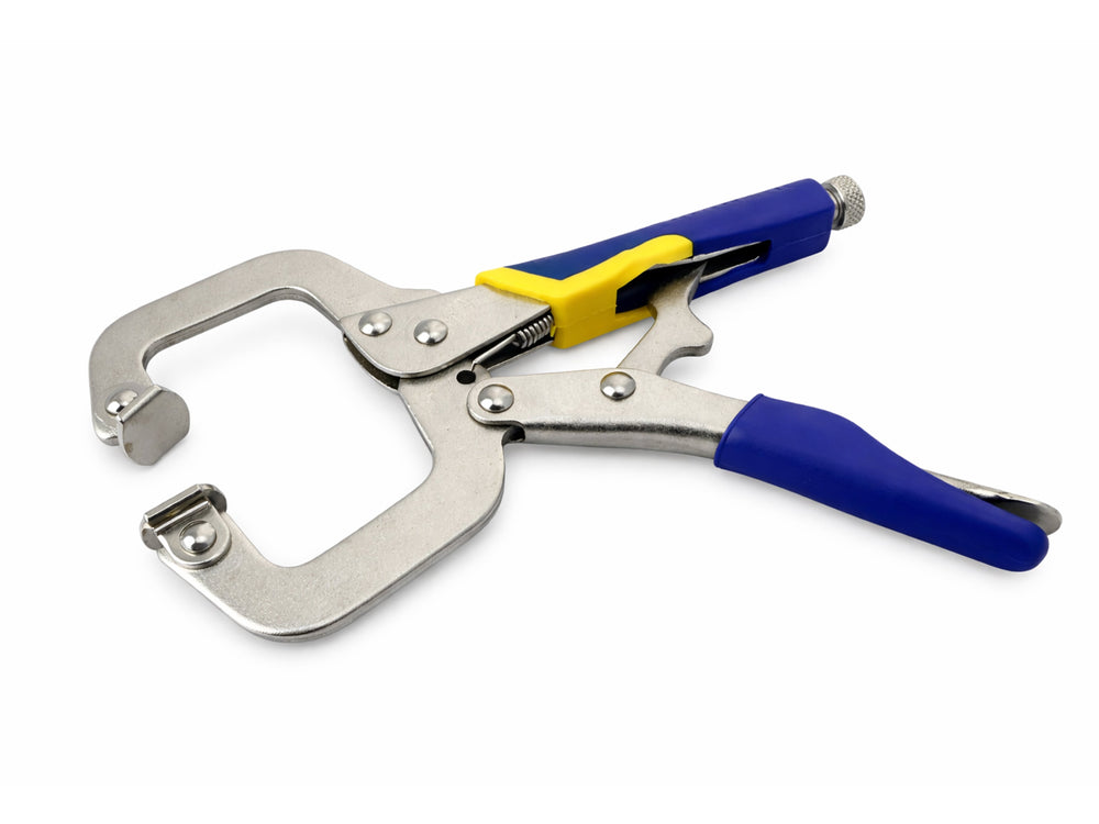 Pinza autobloccante a morsetto grip a scatto, per saldatura ganasce 150 mm Gebo Tools