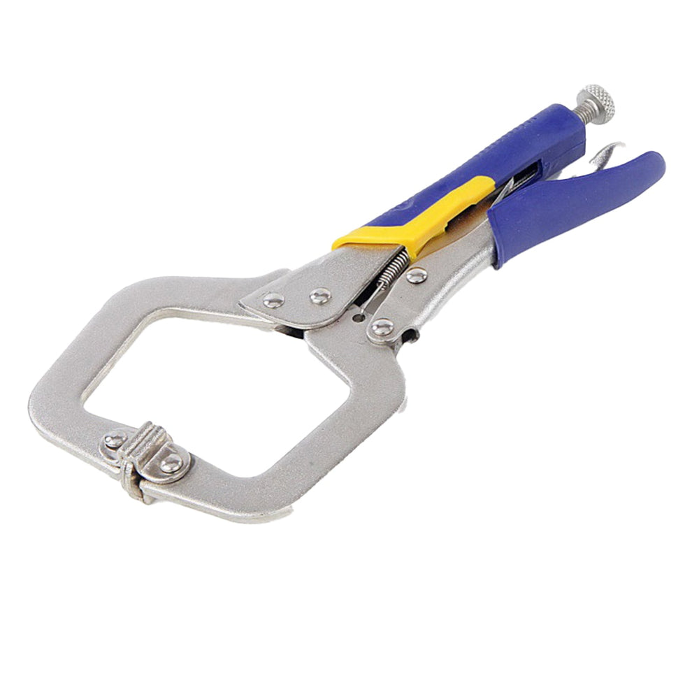 Pinza autobloccante a morsetto grip a scatto, per saldatura ganasce 150 mm Hbm