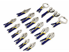 Pinza autobloccante a morsetto grip a scatto, per saldatura ganasce 16 pezzi Gebo Tools