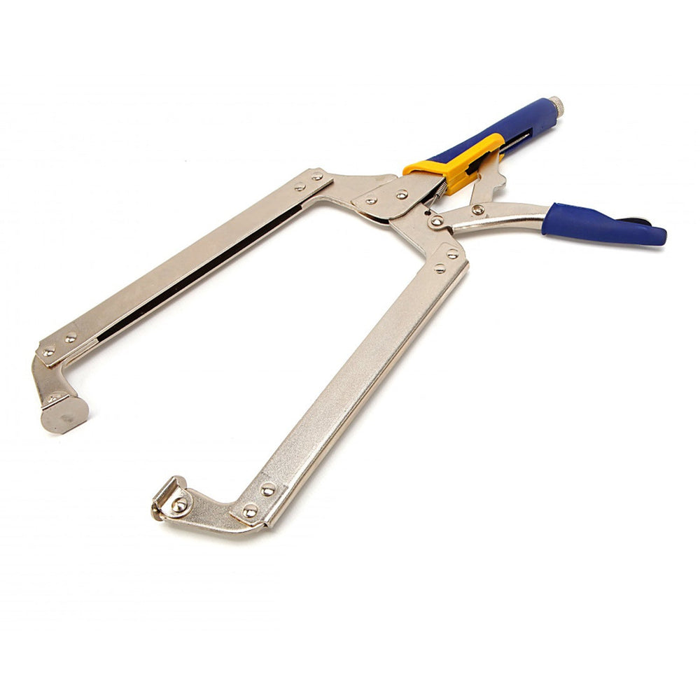 Pinza autobloccante a morsetto grip a scatto, per saldatura ganasce 450 mm Hbm