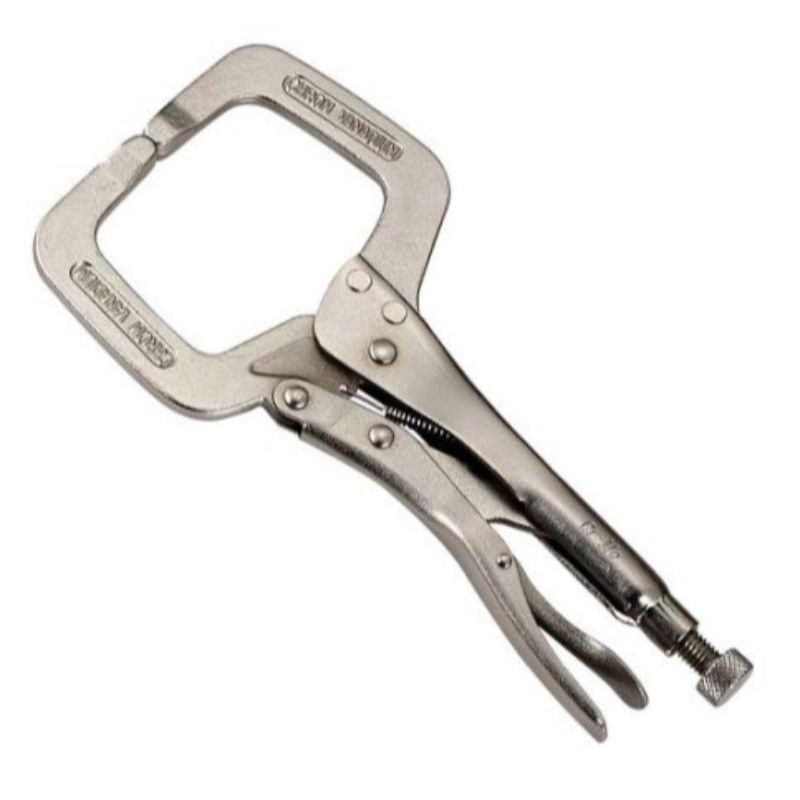 Pinza autobloccante a morsetto grip a scatto, pinza per saldatura ganasce 11''