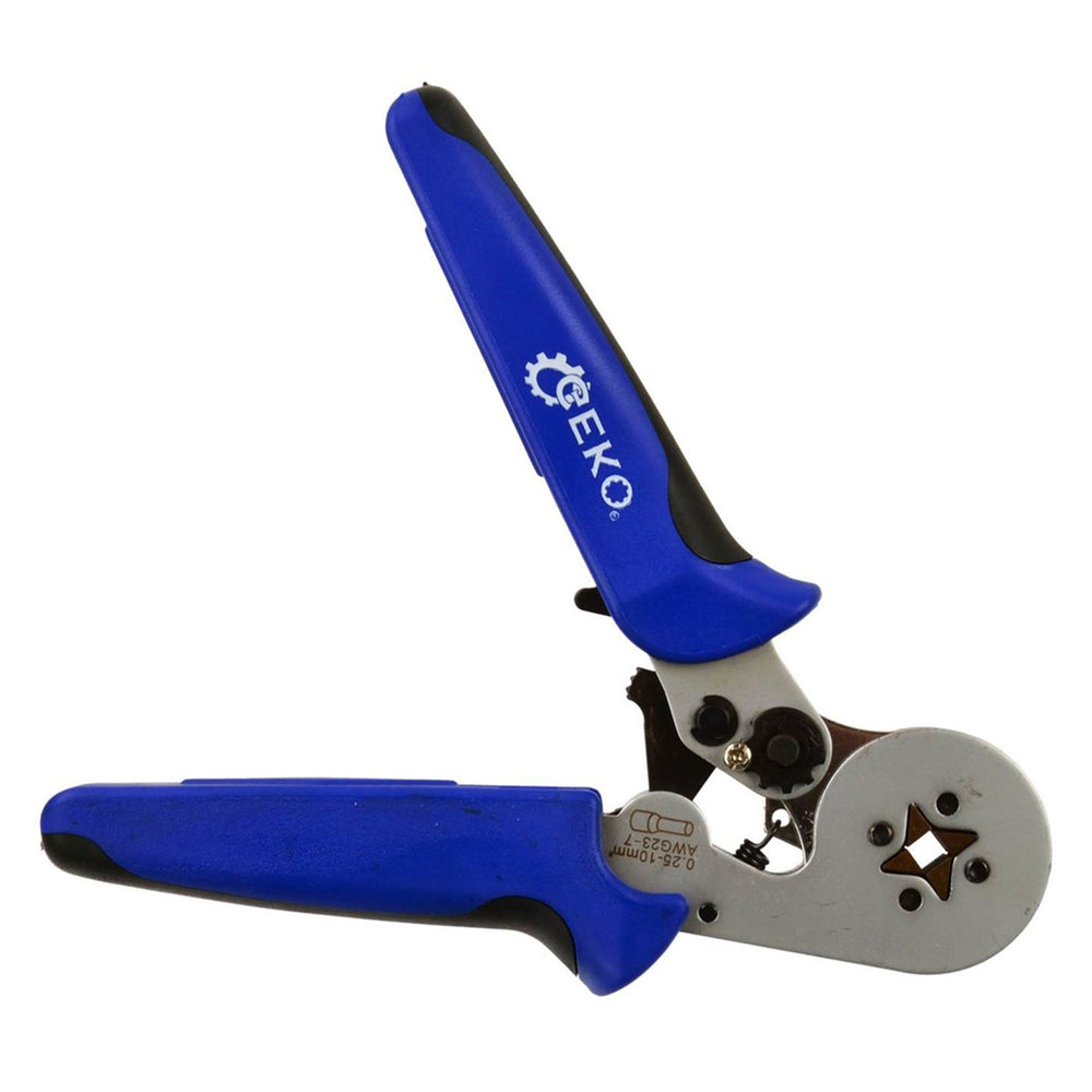 Pinza crimpatrice, pressatrice per terminali elettrici, per connettore auto 0.25-10 mm² 10/40