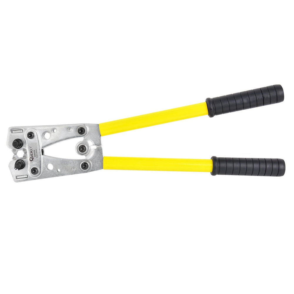 Pinza crimpatrice, pressatrice per terminali elettrici, per connettore auto 6-50 mm², Geko