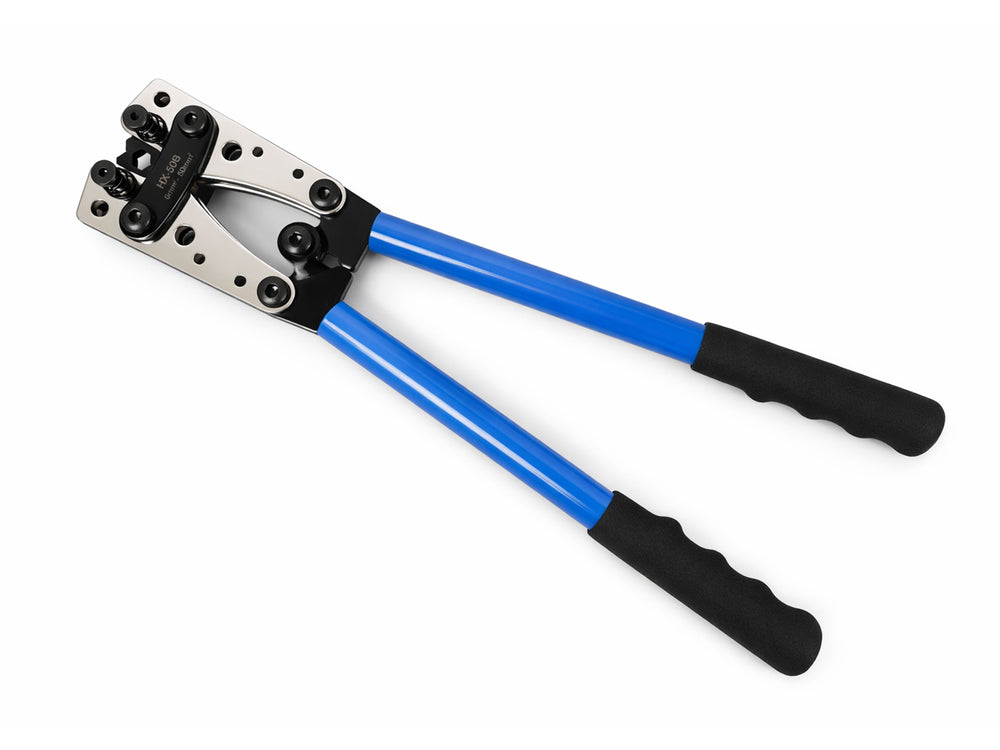 Pinza crimpatrice, pressatrice per terminali elettrici, per connettore auto 6, 0–50 mm² Gebo Tools