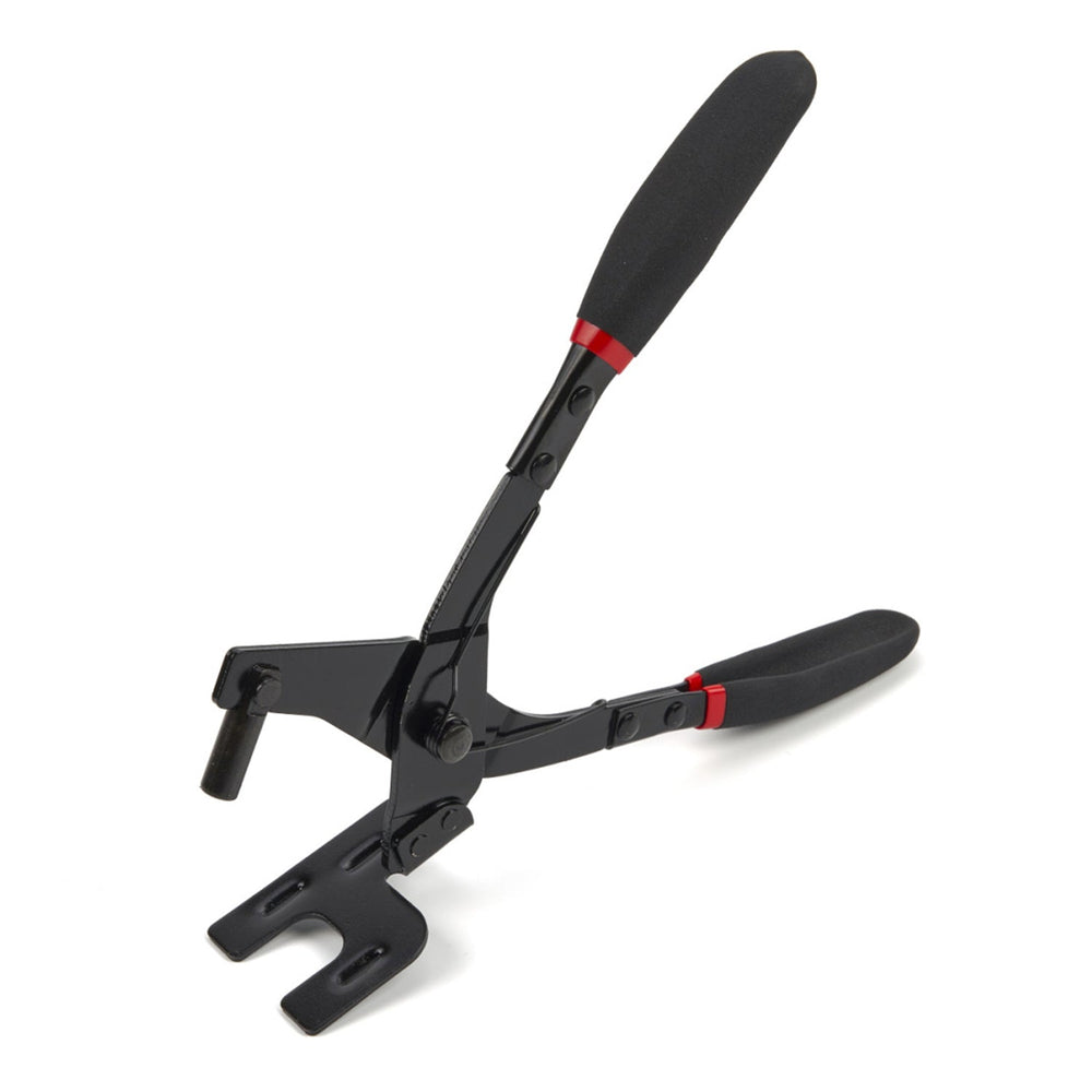 Pinza per tubo di scarico – manici lunghi rivestiti in gomma, ideali per rimuovere gli occhielli in gomma dai supporti di scarico – adatto a una vasta gamma di veicoli, 285 mm Hbm