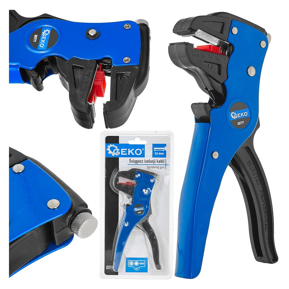 Pinza spelafili automatica 2 in 1 ,autoregolante, 0.5-6 mm Geko