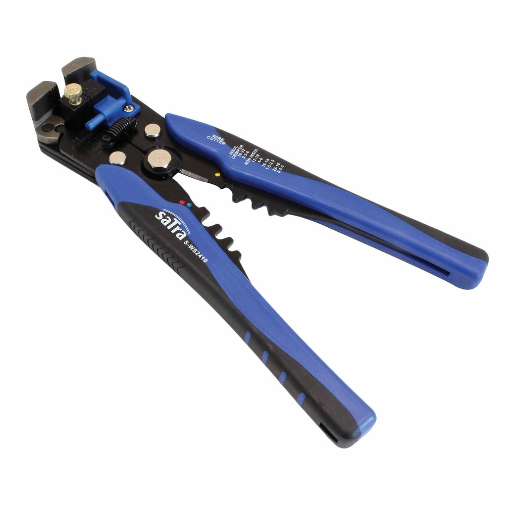 Pinza spelafili automatica 3 in 1 e crimpatrice, autoregolante, 0, 2-6 mm Satra