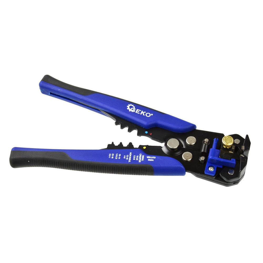 Pinza spelafili automatica multifunzione, 3 in 1, crimpatrice, autoregolante, 0, 2–6 mm² Geko