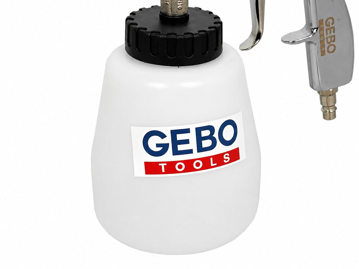 Kit pistola per soffiaggio a secco, pulizia, lavaggio interno auto ad aria compressa Tornador, modello 2 Gebo Tools