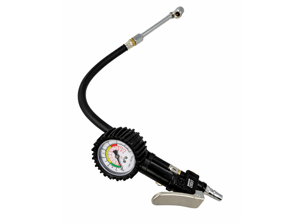 Pistola con manometro analogico per gonfiaggio pneumatici 0-15 Bar Gebo Tools