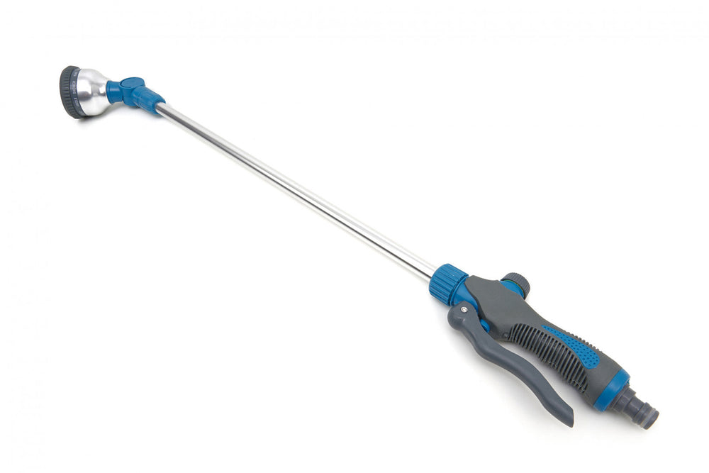 Pistola da giardino professionale, irrigatore, lancia da irrigazione, raccordo a innesto e giunto a griffe, con 10 modalità di spruzzo regolabili, 770 mm Hbm