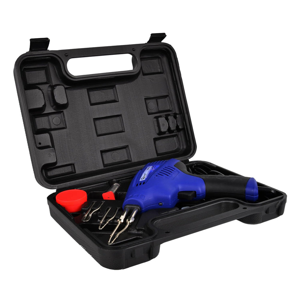 Pistola elettrica per saldare 200w, multifunzione con regolazione della temperatura, LED integrato, per saldatura elettronica Geko