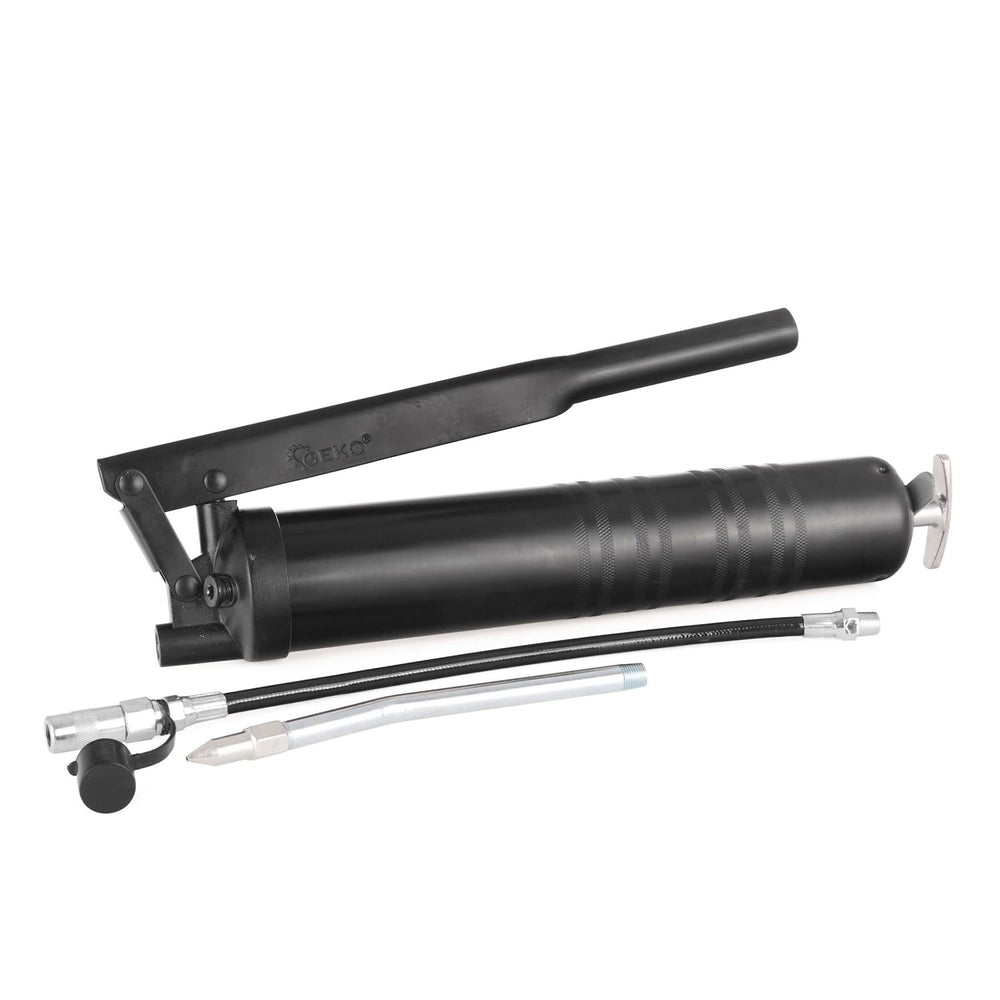 Pistola ingrassatore manuale, pompa grasso con leva 3 in 1 Geko
